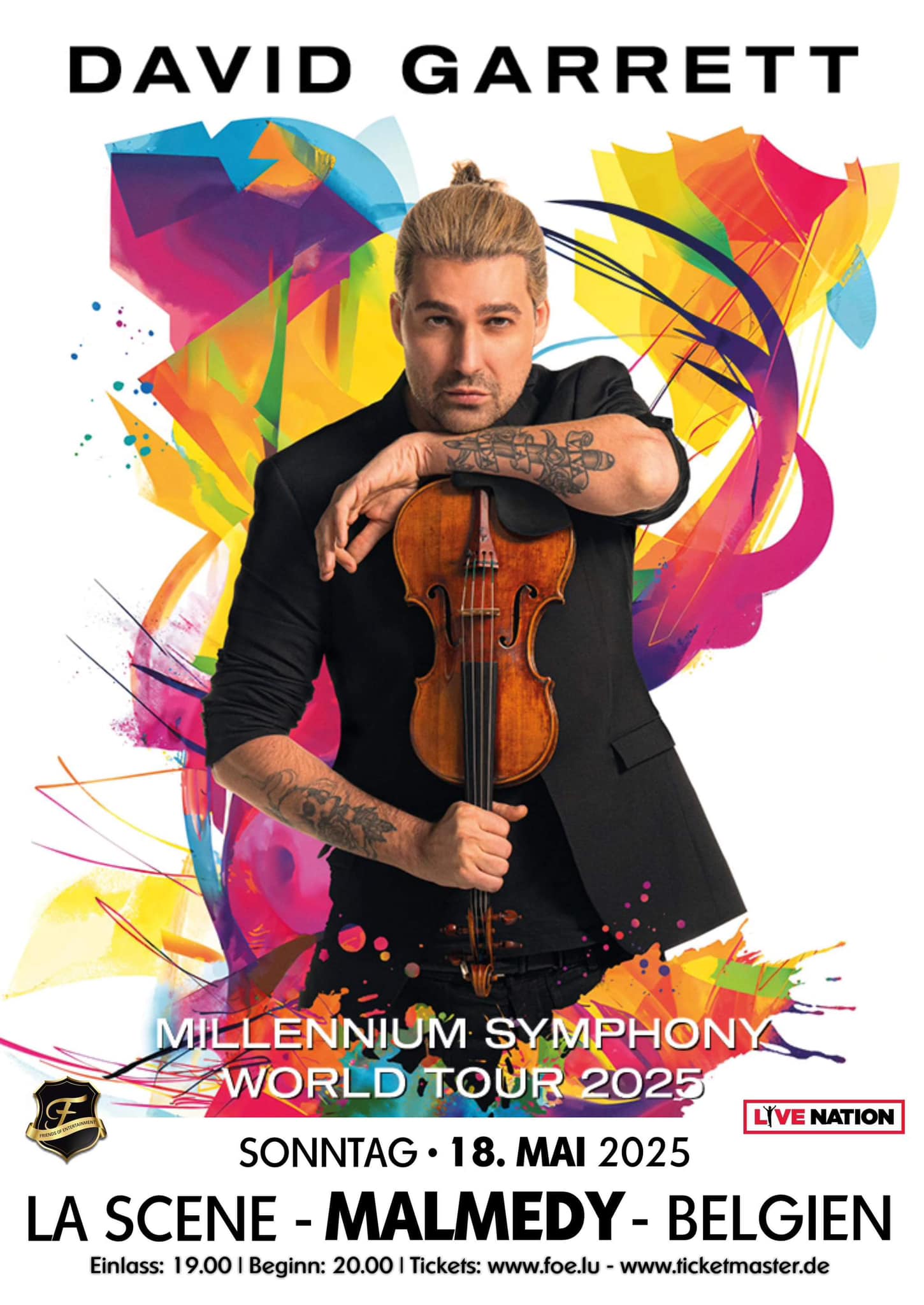 David Garrett – Millenium Symphony World Tour 2025